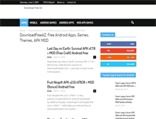 Tablet Screenshot of downloadfreeaz.com
